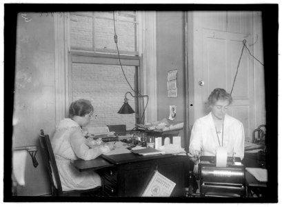 WOMAN SUFFRAGE. NATIONAL WOMEN'S PARTY, INTERIOR LCCN2016870279