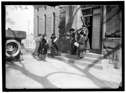 WOMAN SUFFRAGE. LEAVING JAIL LCCN2016869646