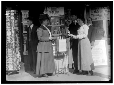 WOMAN SUFFRAGE. METTING PAT LCCN2016865748
