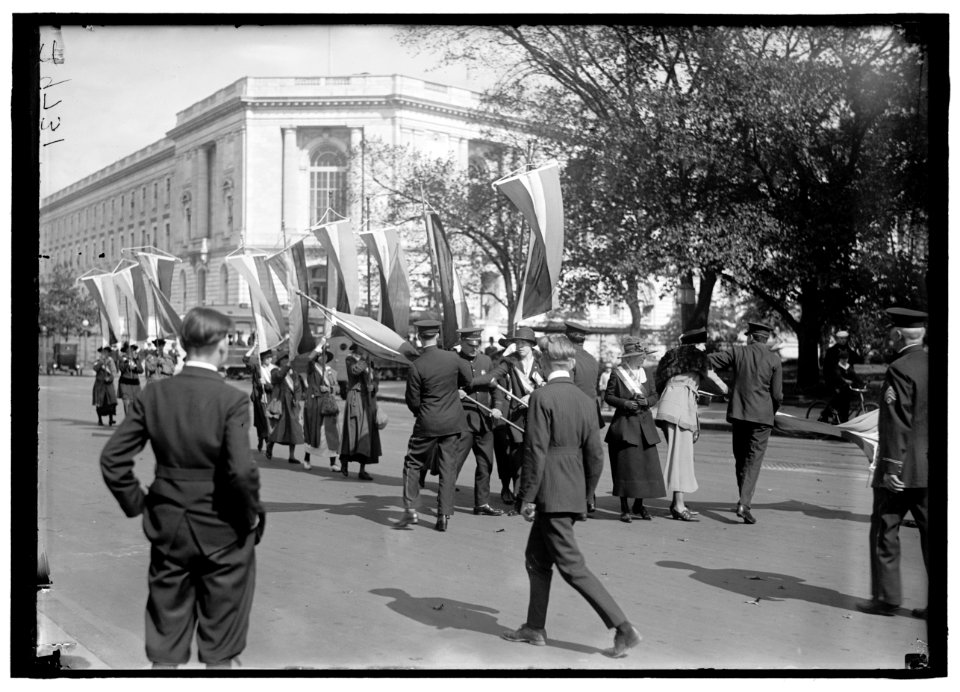 WOMAN SUFFRAGE. ARRESTS LCCN2016869526