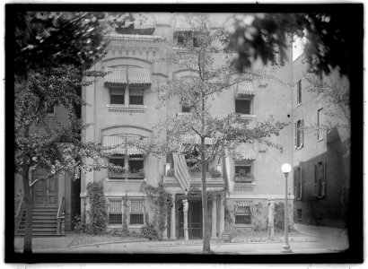 WOMAN SUFFRAGE. NATIONAL WOMEN'S PARTY HEADQUARTERS; EXTERIOR LCCN2016870386