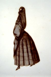 Woman wearing a tapada, Peru LCCN00651674