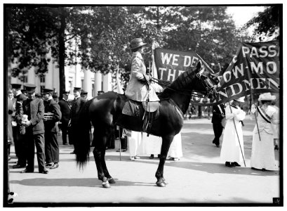 WOMAN SUFFRAGE. PARADE, MAY 1914 LCCN2016865495