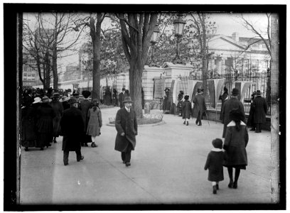 WOMAN SUFFRAGE. PICKET PARADE LCCN2016868820 photo