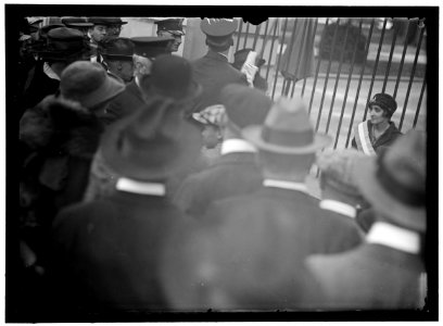 WOMAN SUFFRAGE. ARRESTS LCCN2016868420