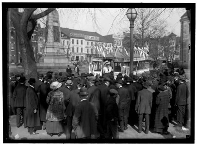 Woman Suffrage. Street Car, Susan B. Anthony Pageant LOC hec.06641