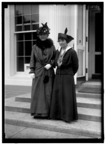 WOMAN SUFFRAGE. MRS. LAWRENCE LEWIS AND MRS. HARRY LEWENBURG LCCN2016866372 photo