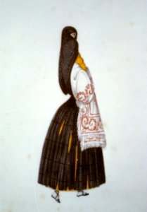 Woman wearing a tapada, Peru LCCN00651661