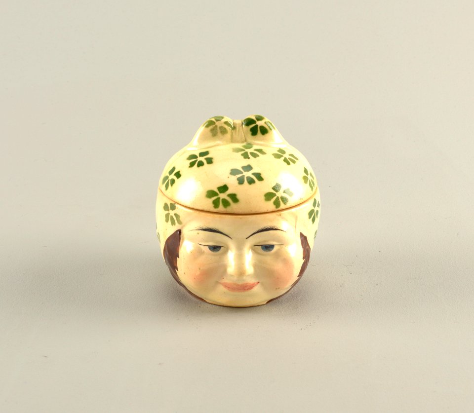 Woman with Kerchief Butter Pot And Lid, 1918 (CH 18633163)