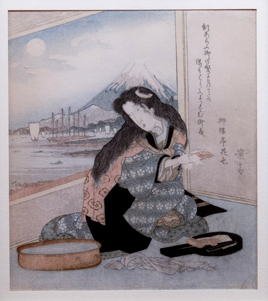 Woman with a comb Guimet MG12146