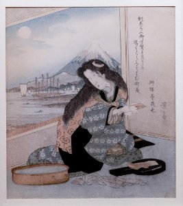 Woman with a comb Guimet MG12146