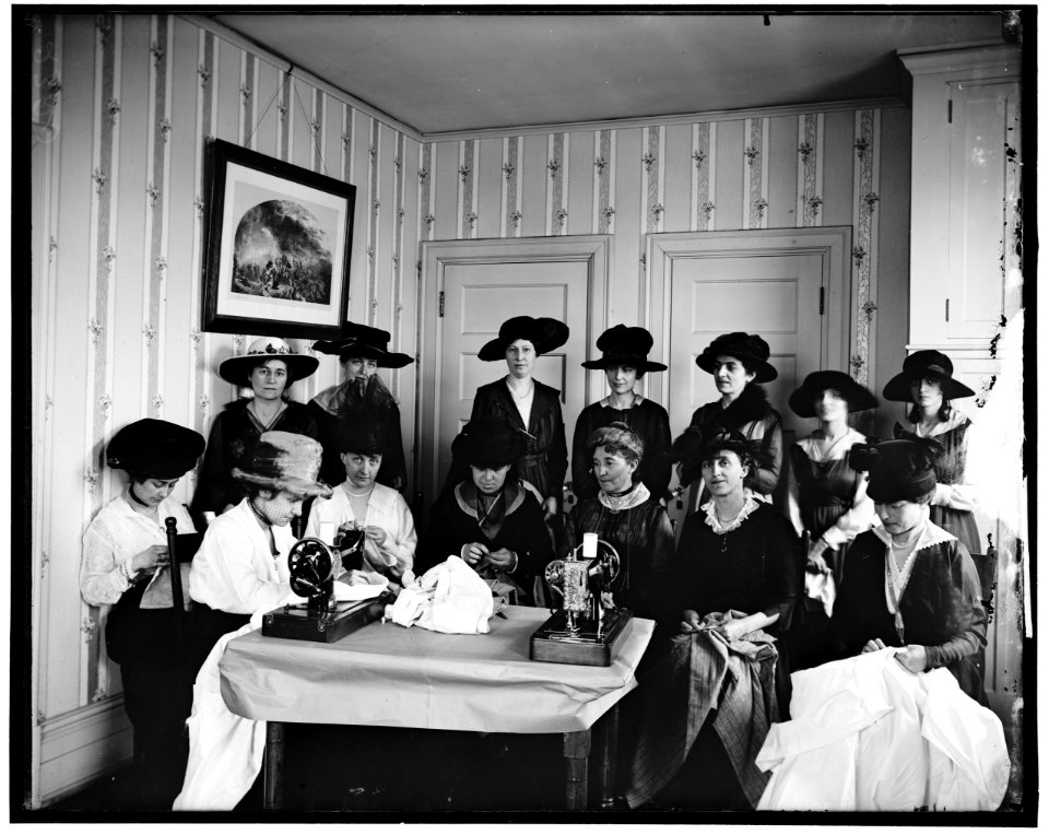 Women at French Embassy LOC hec.13850