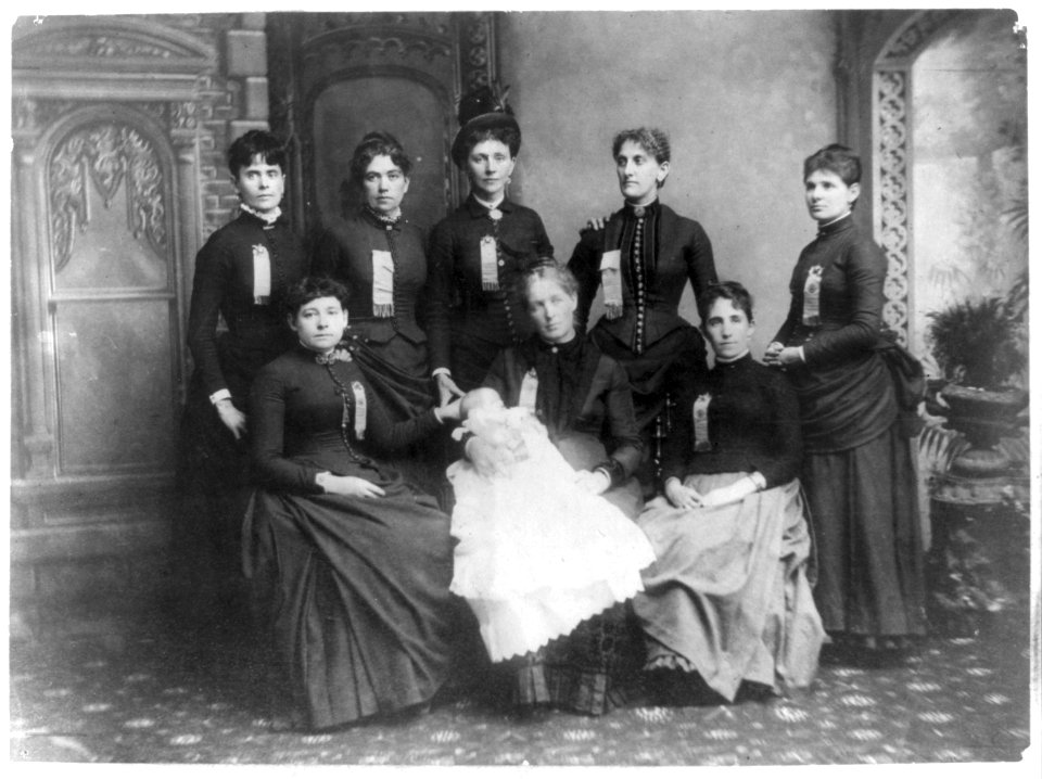 Women delegates to the 1886 convention of the Knights of Labor LCCN2013648099