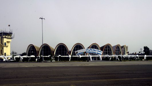 Women from 203rd Zone Afghan Border Police and TAAC-S attend shura at Kandahar Airfield, Afghanistan 150809-N-SQ656-227