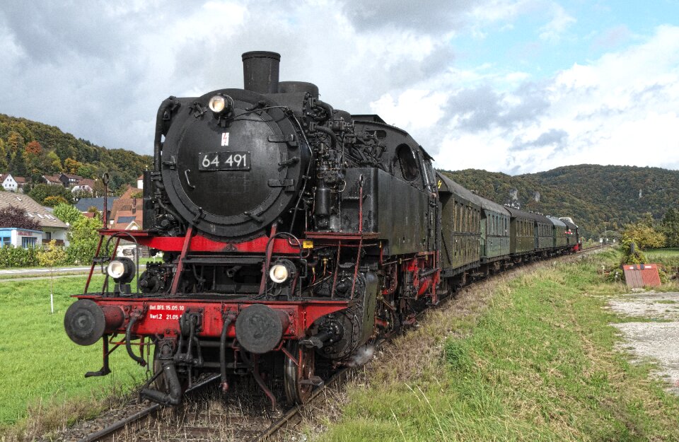 Railway museum train train