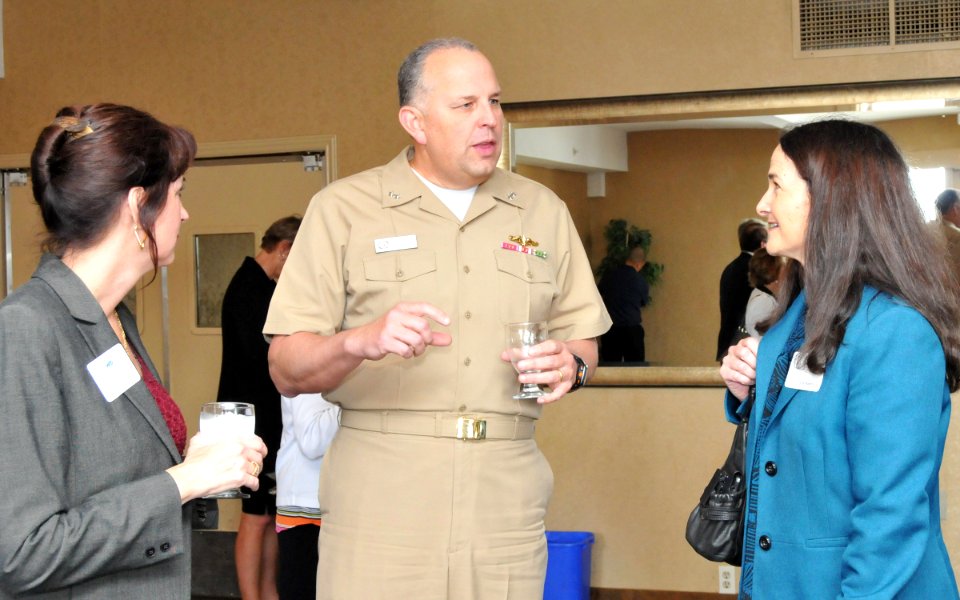 Women In Defense panel on 'leaning in,' risk-taking and career development 130522-N-UN340-003