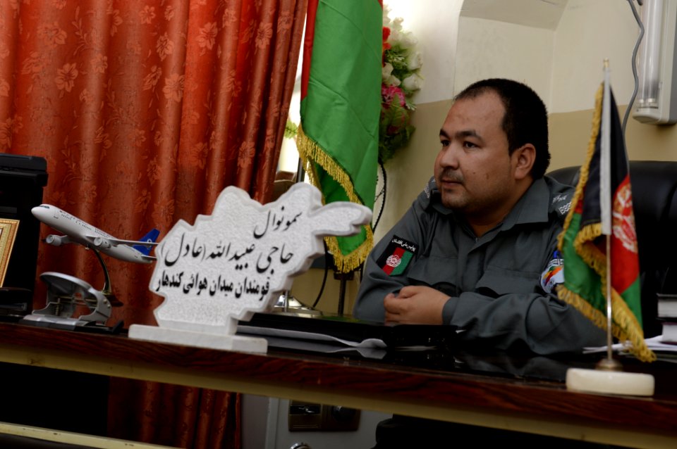 Women from 203rd Zone Afghan Border Police and TAAC-S attend shura at Kandahar Airfield, Afghanistan 150809-N-SQ656-146