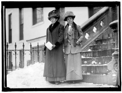 WOMEN'S CHRISTIAN TEMPERANCE UNION. MRS. LILLIAN STEVENS AND MRS. ANNA GORDON LCCN2016863519