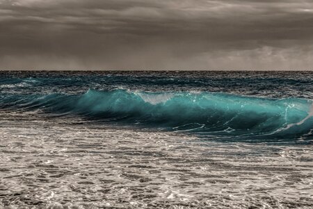 Nature foam turquoise