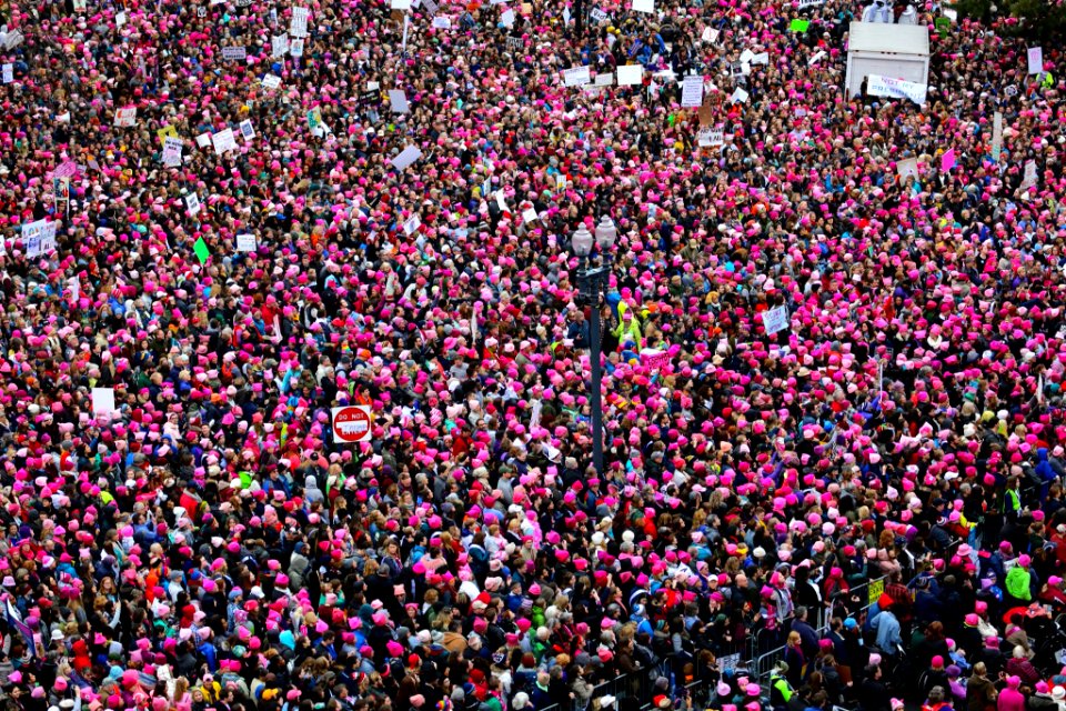 Women's march on Independence Avenue (near 3rd) C2tTk7BXEAAE-Wu