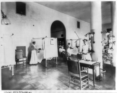 Women's Ward, St. Lukes Hospital, New York City LCCN2006675699