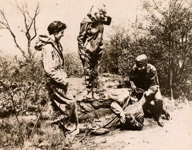 Women's Reserve Camouflage Corps in special suits