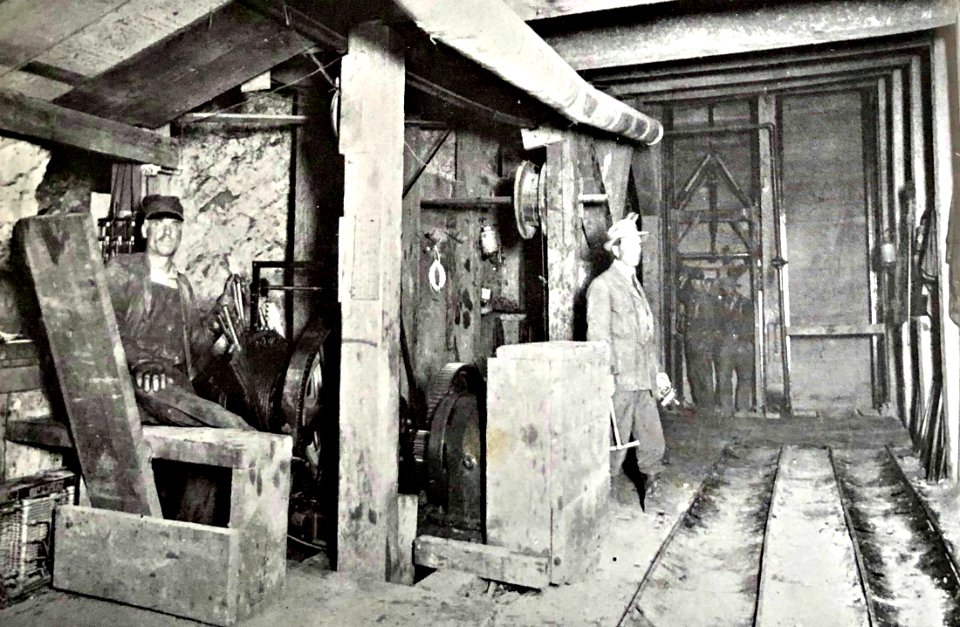 Wonder Mine Nevada lowest level 1907