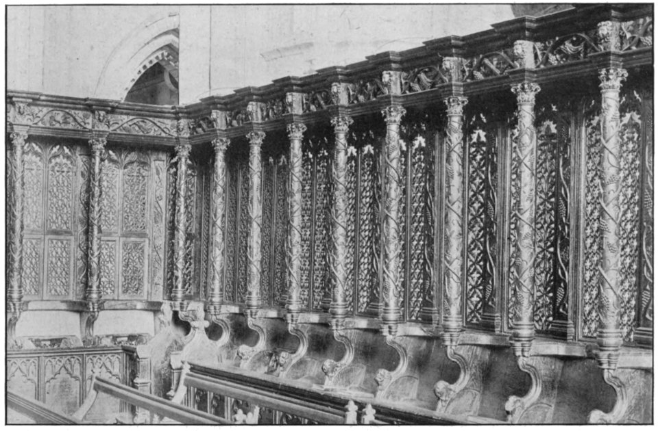 Wood Carvings in English Churches II-080