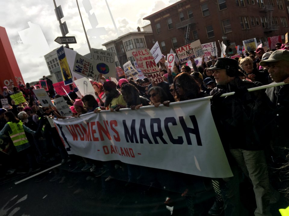 Women's March in Oakland, California