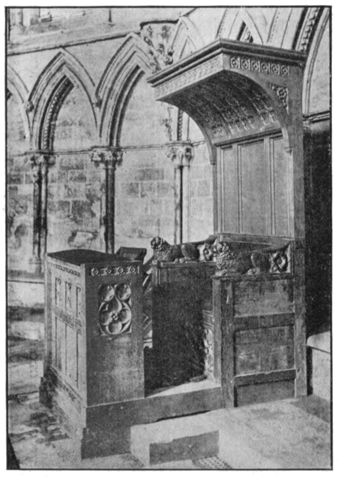 Wood Carvings in English Churches II-114L