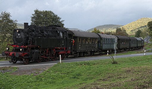Railway museum train train