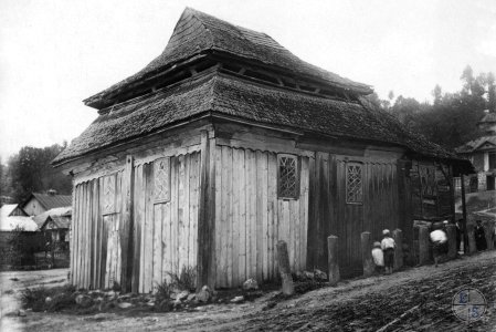 Wooden Synagogue in Horodok photo