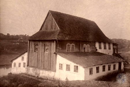 Wooden Synagogue in Orynin photo