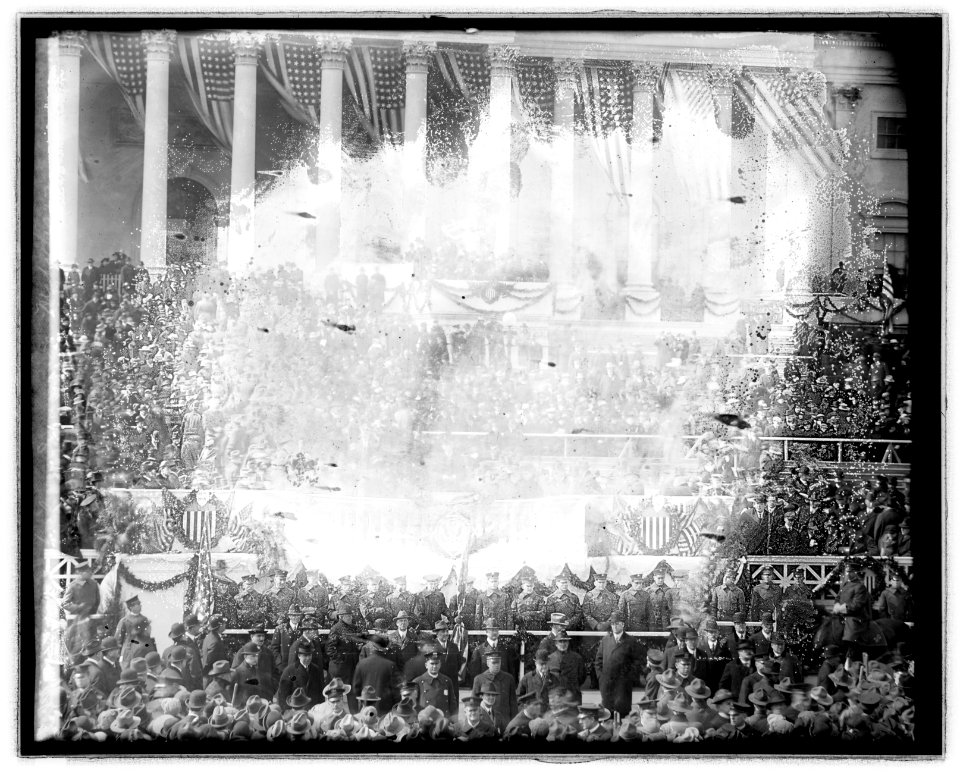 Woodrow Wilson Inaugural, (Washington, D.C.), Mch. 4 (i.e., March 5), 1917 LCCN2016852697