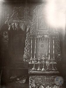 Wooden Synagogue in Horodok inside
