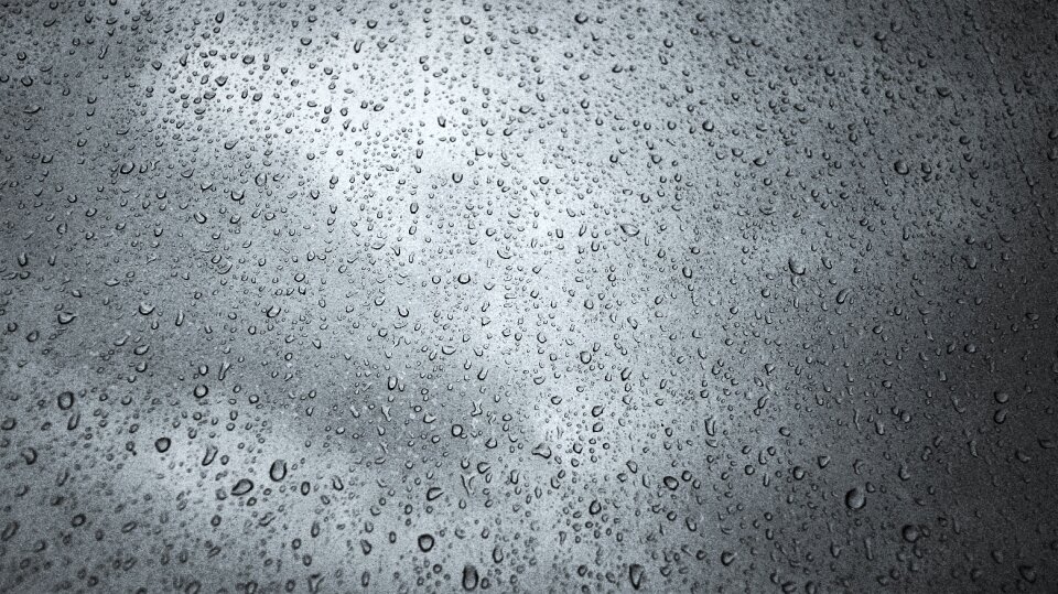 Moist trickle rain