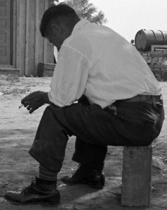 Woodland, California. Tenant farmer of Japanese ancestry who has just completed settlement of their . . . - NARA - 537759 (cropped) photo