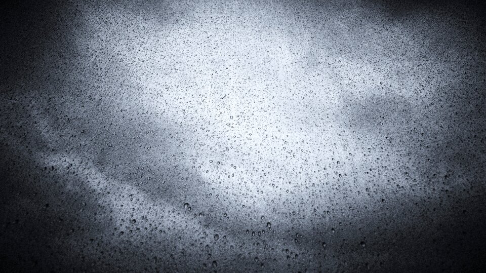 Moist trickle blue clouds