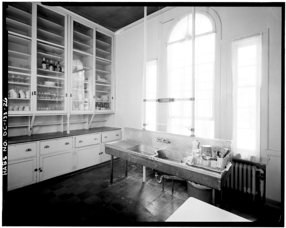 Woodrow Wilson House-Serving Kitchen