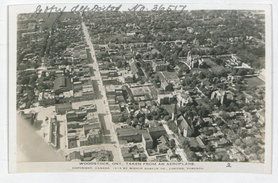 Woodstock Ontario from the Air (HS85-10-36517) original