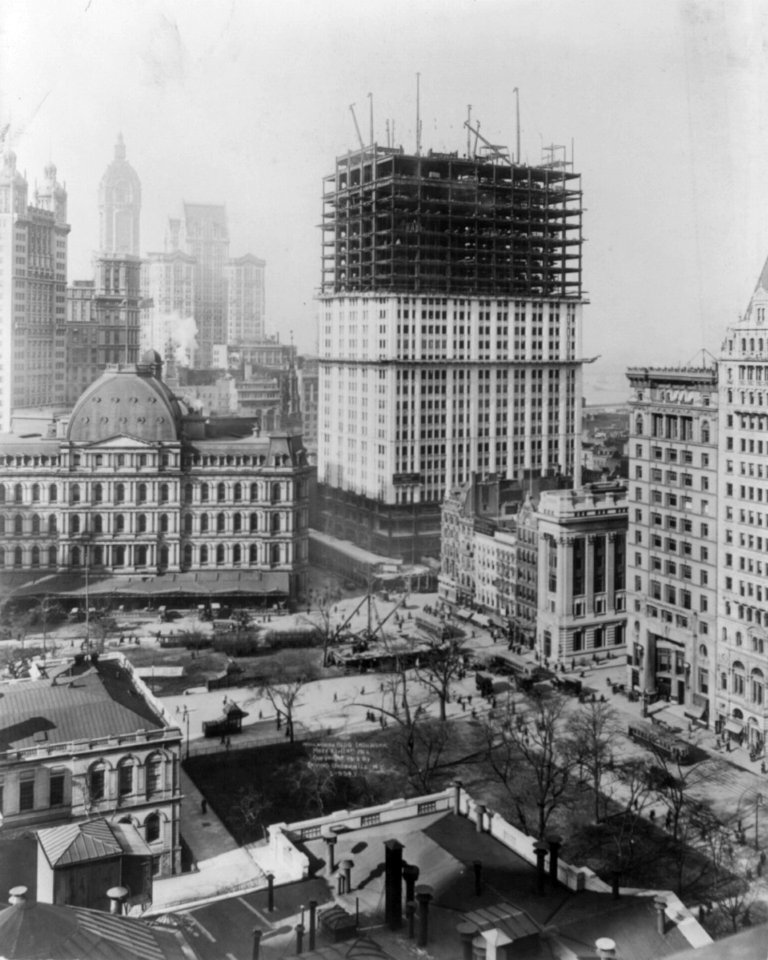 Woolworth bldg. ironwork, made April 4th, 1912 LCCN90715771
