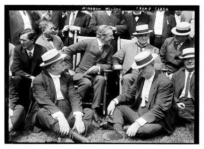Woodrow Wilson; Champ Clark LCCN2014690940