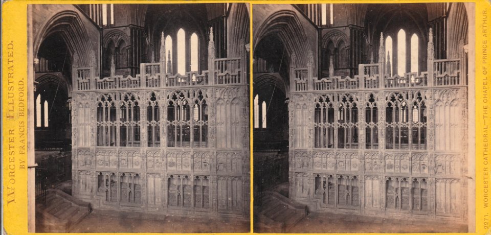 Worcester Cathedral, The Chapel of Prince Arthur