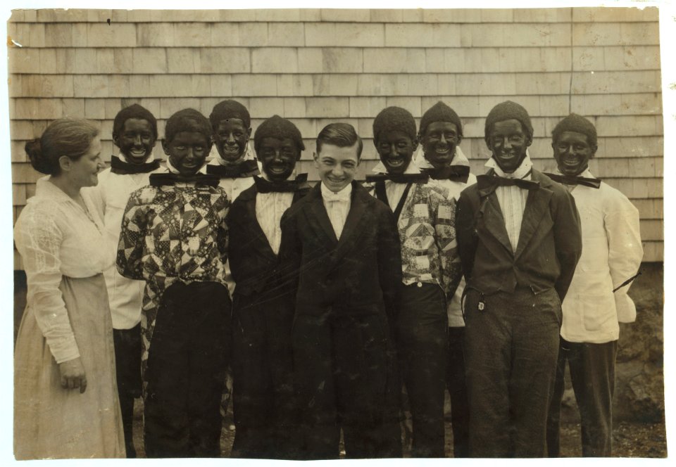 Working Boys' Glee Club and Minstrel Group - King Philip Settlement - Walter Miller, 16 years, 812 Charles, works for father, a Painter; belongs to Junior Ball Team and Glee Club. James LOC nclc.05090