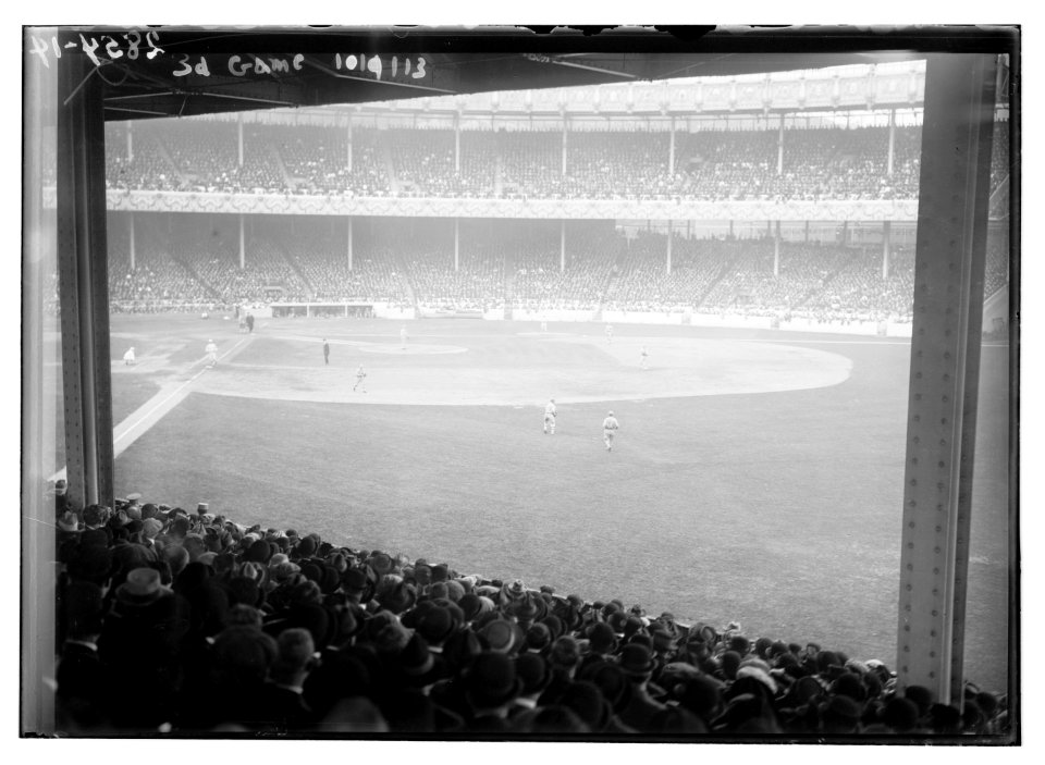 World Series 1913, 3rd game, Polo Grounds, NY (baseball) LCCN2014694448