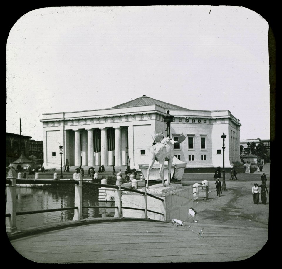 World's Columbian Exposition lantern slides, Choral Building or Music Hall (NBY 8793)