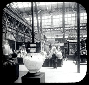 World's Columbian Exposition lantern slides, Liberal Arts Building, Interior (NBY 8796)