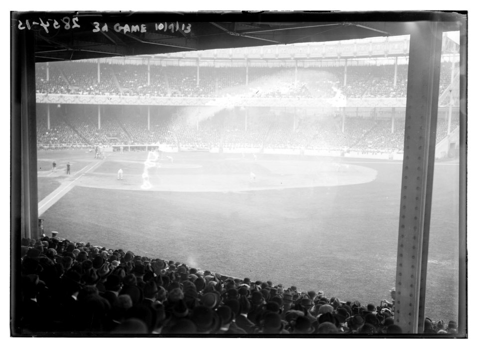 World Series 1913, 3rd game, Polo Grounds, NY (baseball) LCCN2014694449