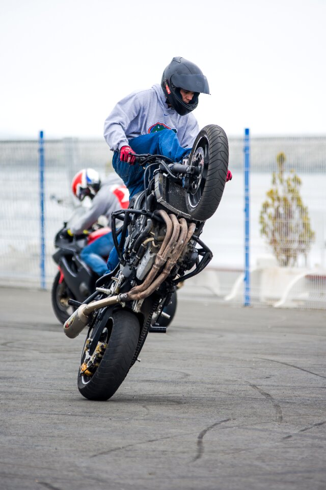 Sport motor rider