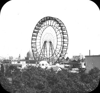 World's Columbian Exposition Ferris Wheel, Chicago, United States, 1893.